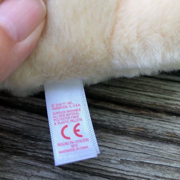 TY Beanie Babies Baby Rufus the Dog Pug stuffed animal toy plushie cute plush - Picture 7 of 11